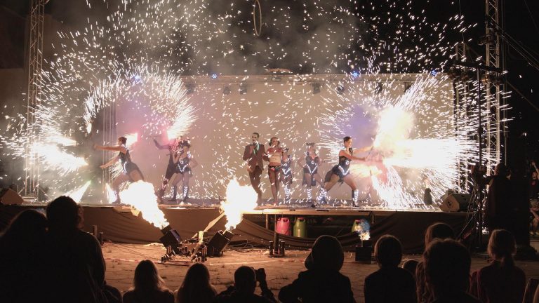 Pyroterra - vystoupení Polná v plamenech