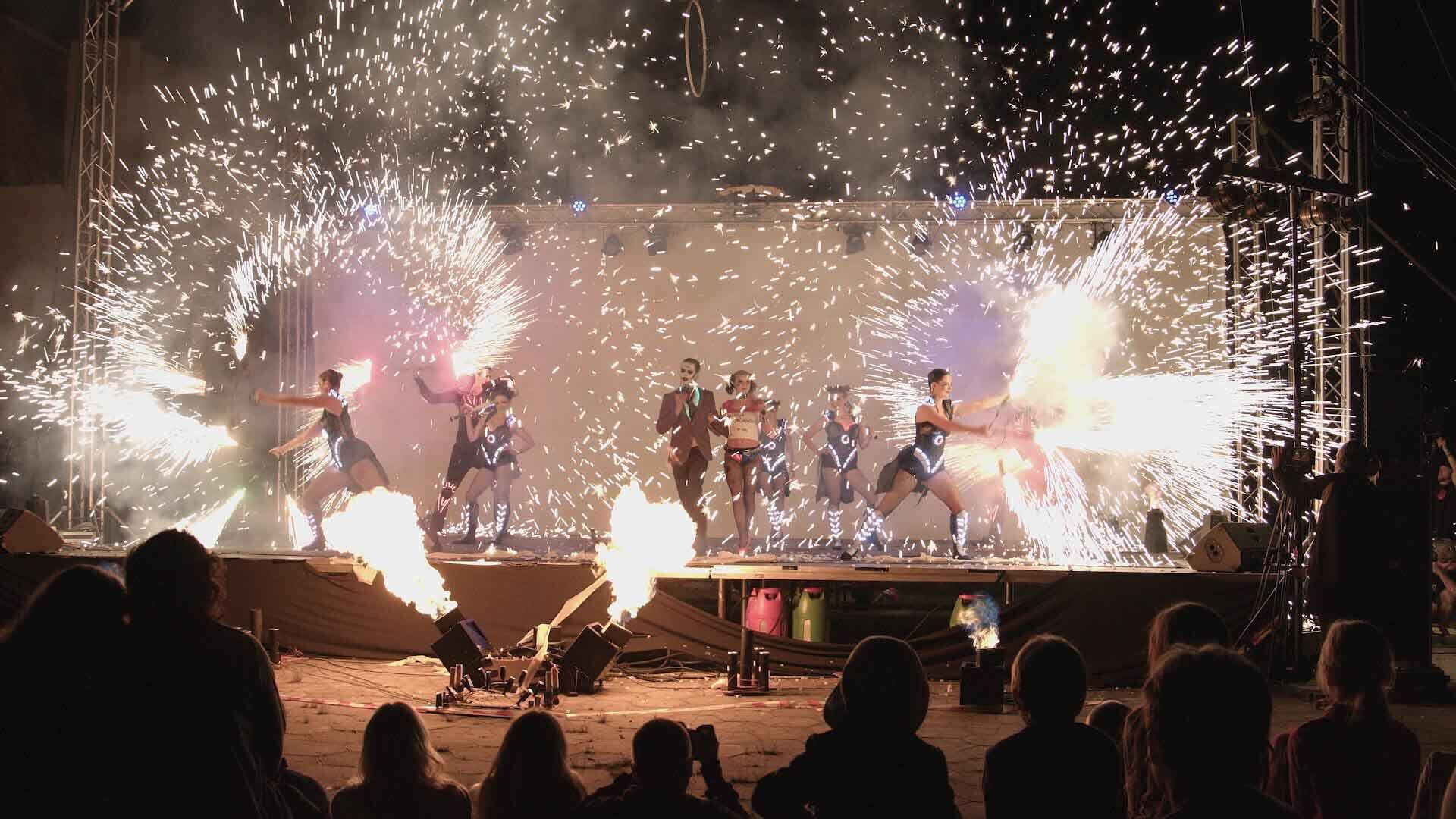 Pyroterra vystupující na&nbsp;Polné v&nbsp;Plamenech